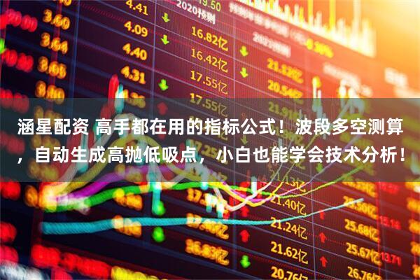 涵星配资 高手都在用的指标公式！波段多空测算，自动生成高抛低吸点，小白也能学会技术分析！