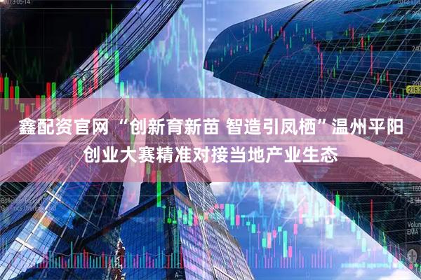 鑫配资官网 “创新育新苗 智造引凤栖”温州平阳创业大赛精准对接当地产业生态